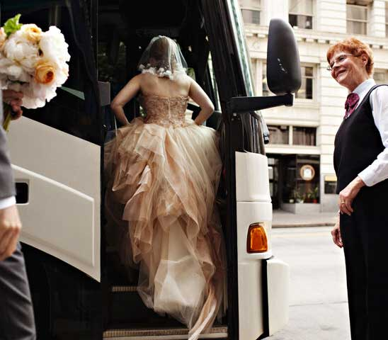 Wedding Shuttle & Party Bus Rental